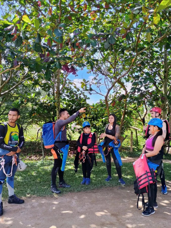 Canyoning en el Chispero.