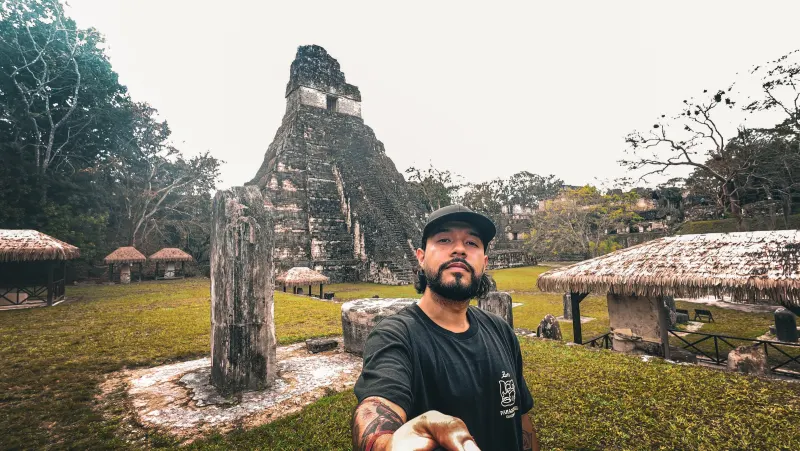Guatemala, arquitectura y naturaleza.